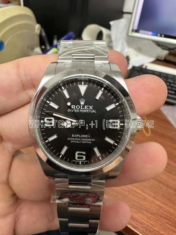 Rolex Explorer I 40mm 224270 Black Dial in Steel Clean Factory