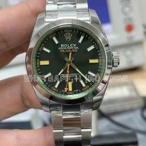 Rolex Milgauss 116400GV VS Factory SS Black Dial Swiss 3131