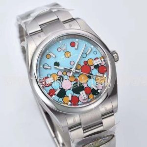 Rolex Oyster Perpetual 126000-0009 36mm Turquoise Celebration Dial Swiss 2824 Clean Factory