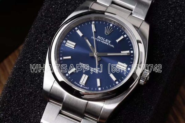 Rolex Oyster Perpetual 36 126000 KRF SS 904L Blue Dial Swiss 2824