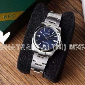 Rolex Oyster Perpetual 36 126000 KRF SS 904L Blue Dial Swiss 2824