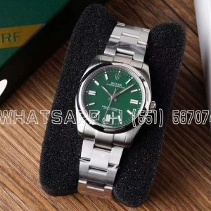 Rolex Oyster Perpetual 36 126000 KRF SS 904L Green Dial Swiss 2824