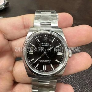 Rolex Oyster Perpetual 36mm SS 904L Black Dial 126000 Clean Factory