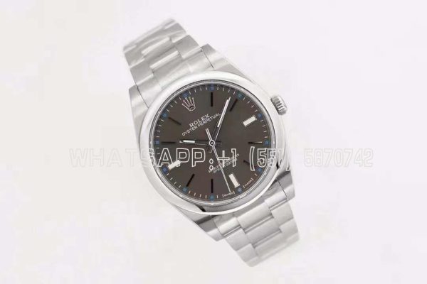 Rolex Oyster Perpetual 39mm 114300 EWF SS 904L Anthracite Dial Swiss 3132