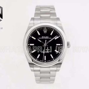 Rolex Oyster Perpetual 39mm 114300 EWF SS 904L Black Dial Swiss 3132