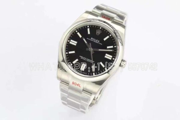 Rolex Oyster Perpetual 41mm 124300 EWF SS 904L Black Dial Swiss 3230