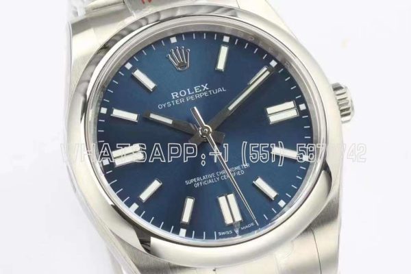 Rolex Oyster Perpetual 41mm 124300 EWF SS 904L Blue Dial Swiss 3230