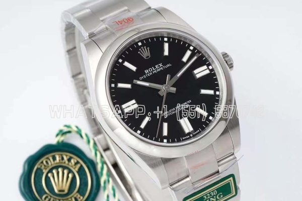 Rolex Oyster Perpetual 41MM 124300 SS 904L Black Dial Swiss 3230 KING Factory