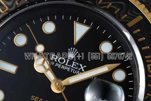 Rolex Sea-Dweller Diw Factory Carbon Fiber Dial