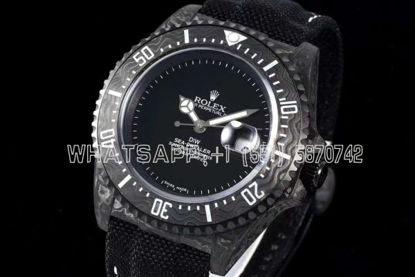 Rolex Sea-Dweller Diw Factory Forged Carbon Black Dial