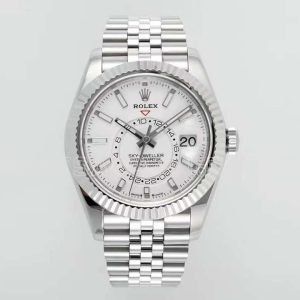 Rolex Sky-Dweller 326934 S S 904L White Dial Swiss 9001