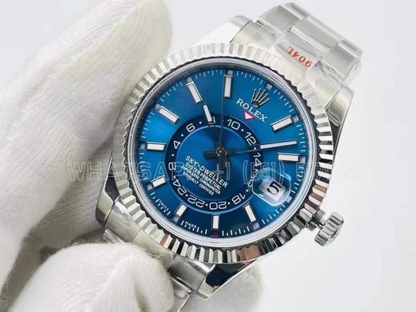 Rolex Sky-Dweller 326934 ZF SS 904L Blue Dial Swiss 9001