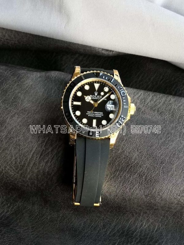 Rolex Yacht-Master 40 126655 YG Black Dial Swiss 3235 VS Factory