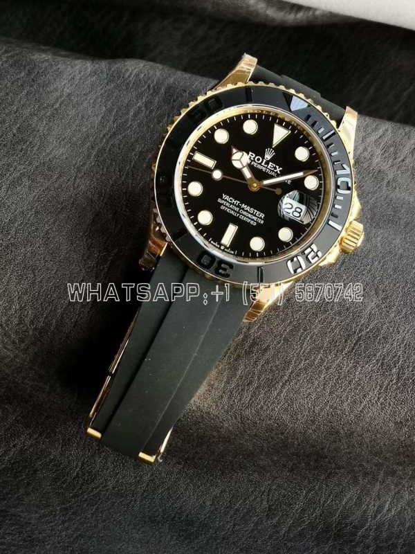 Rolex Yacht-Master 40 126655 YG Black Dial Swiss 3235 VS Factory