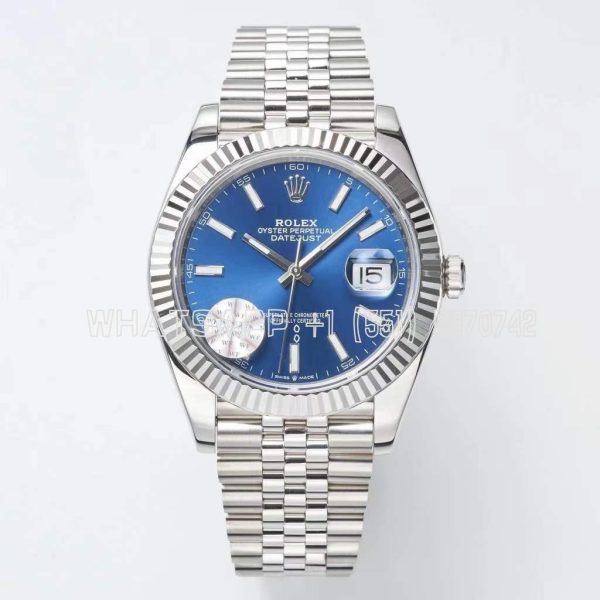 Datejust 41 126334 WF SS 904L Blue Dial Jubilee Bracelet Swiss VR 3235