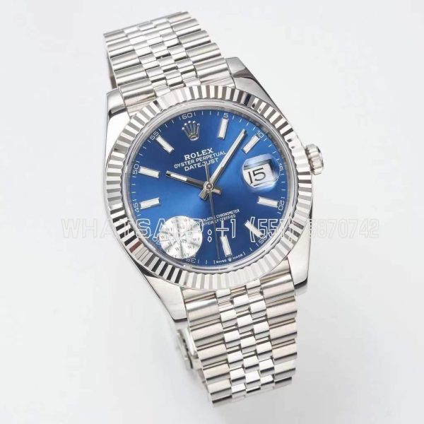 Datejust 41 126334 WF SS 904L Blue Dial Jubilee Bracelet Swiss VR 3235