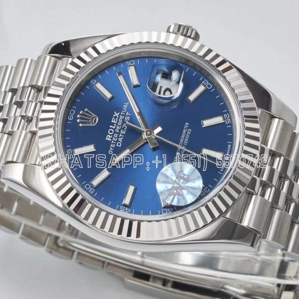 Datejust 41 126334 WF SS 904L Blue Dial Jubilee Bracelet Swiss VR 3235