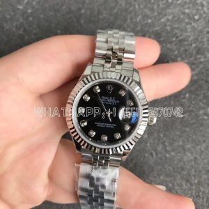 Rolex Datejust 28 279166 Black and Diamond Dial GS Factory