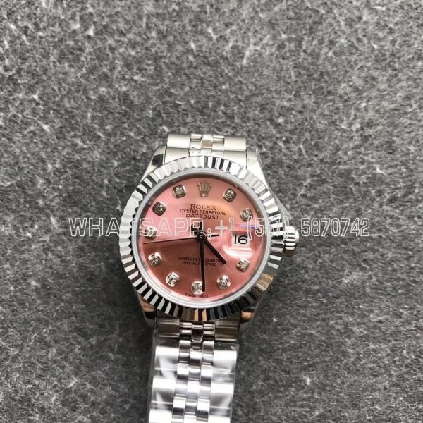 Rolex Datejust 28 279174 Pink and Diamond Dial GS Factory