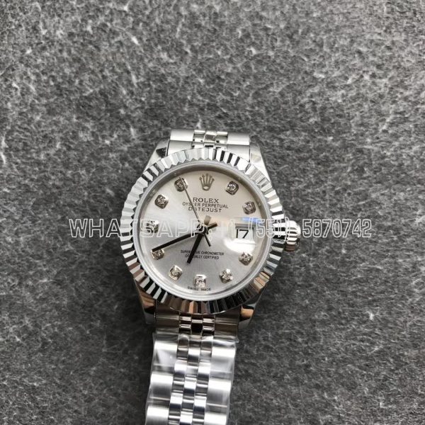 Rolex Datejust 28 279174 Silver and Diamond Dial GS Factory