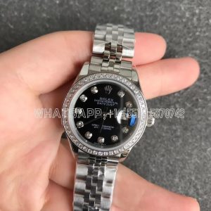 Rolex Datejust 28mm 279166 Black Dial Diamond Bezel GS Factory