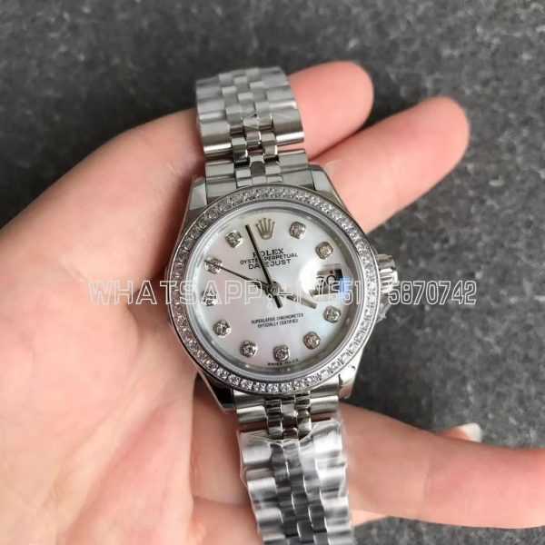 Rolex Datejust 28mm 279174 Mother of Pearl Diamond Dial Diamond Bezel GS Factory