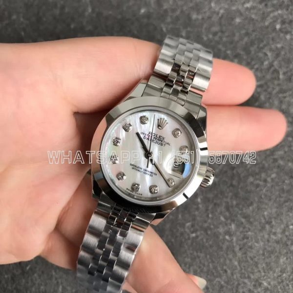 Rolex Datejust 28mm 279174 Mother of Pearl Diamond Dial GS Factory