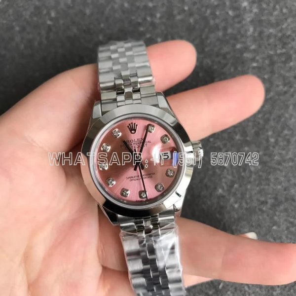 Rolex Datejust 28mm 279174 Pink and Diamond Dial GS Factory