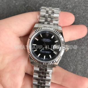 Rolex Datejust 31mm 178274 Black Dial Fluted Bezel Jubilee GS Factory