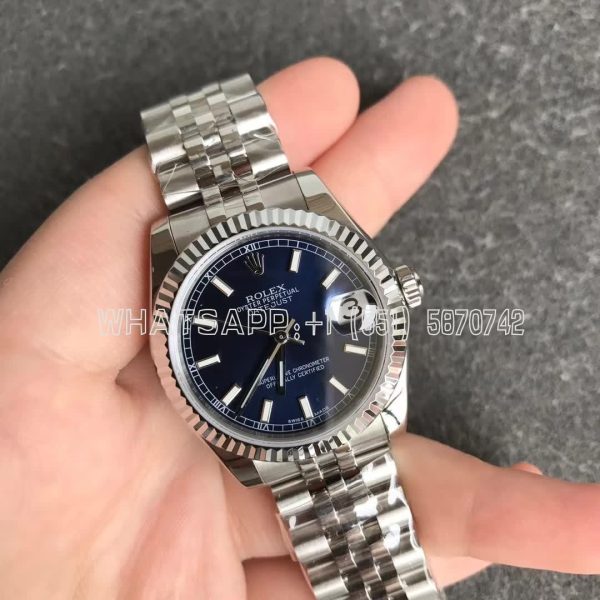 Rolex Datejust 31mm 178274 Blue Dial Fluted Bezel Jubilee GS Factory