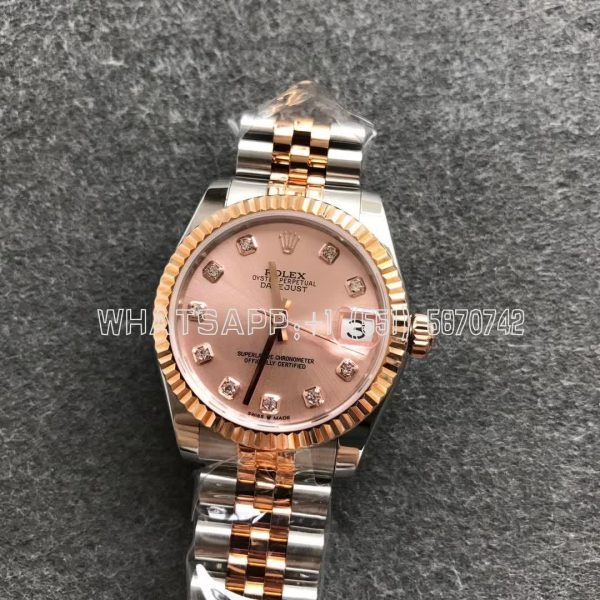 Rolex Datejust 31mm 278271 Stainless Steel and Rose Gold Pink Dial GS Factory