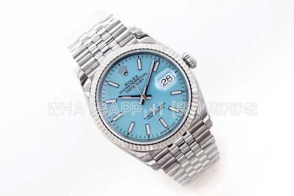 Rolex Datejust 36 126234 EWF SS 904L Tiffany Blue Dial Jubilee Swiss 3235