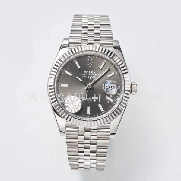 Rolex Datejust 41 126334 WF SS 904L Anthracite Dial Jubilee Bracelet Swiss VR 3235