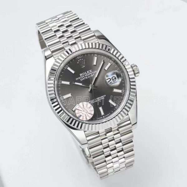 Rolex Datejust 41 126334 WF SS 904L Anthracite Dial Jubilee Bracelet Swiss VR 3235