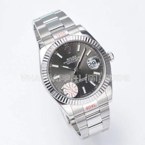 Rolex Datejust 41 126334 WF SS 904L Anthracite Dial Oyster Bracelet Swiss VR 3235