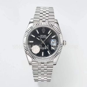 Rolex Datejust 41 126334 WF SS 904L Black Dial Jubilee Bracelet Swiss VR 3235