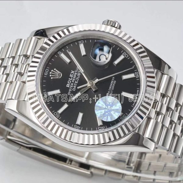 Rolex Datejust 41 126334 WF SS 904L Black Dial Jubilee Bracelet Swiss VR 3235