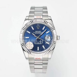 Rolex Datejust 41 126334 WF SS 904L Blue Dial Oyster Bracelet Swiss VR 3235