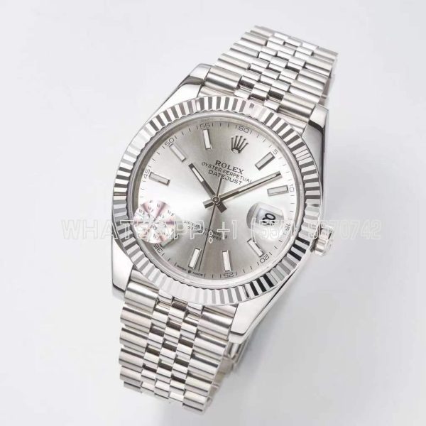 Rolex Datejust 41 126334 WF SS 904L Silver Dial Jubilee Bracelet Swiss VR 3235