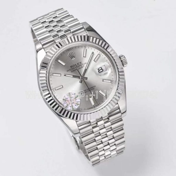 Rolex Datejust 41 126334 WF SS 904L Silver Dial Jubilee Bracelet Swiss VR 3235