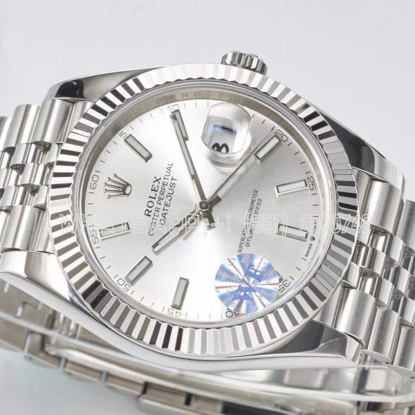 Rolex Datejust 41 126334 WF SS 904L Silver Dial Jubilee Bracelet Swiss VR 3235