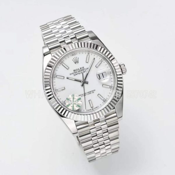 Rolex Datejust 41 126334 WF SS 904L White Dial Jubilee Bracelet Swiss VR 3235