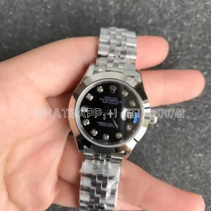 Rolex Datejust 28mm 279166 Black and Diamond Dial GS Factory