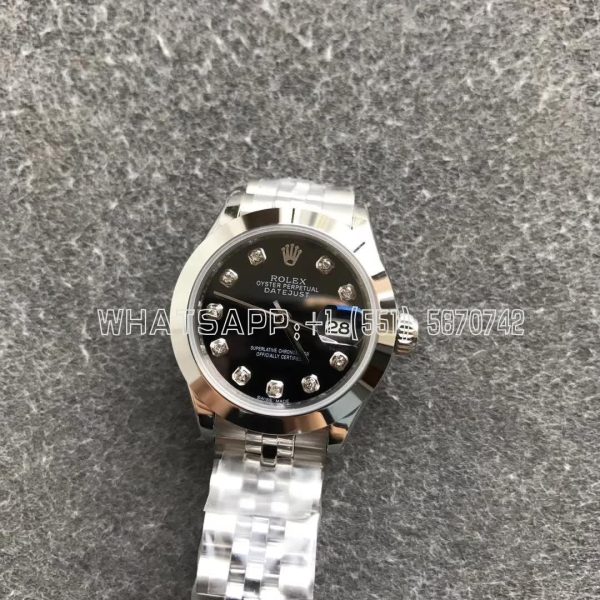 Rolex Datejust 28mm 279166 Black and Diamond Dial GS Factory