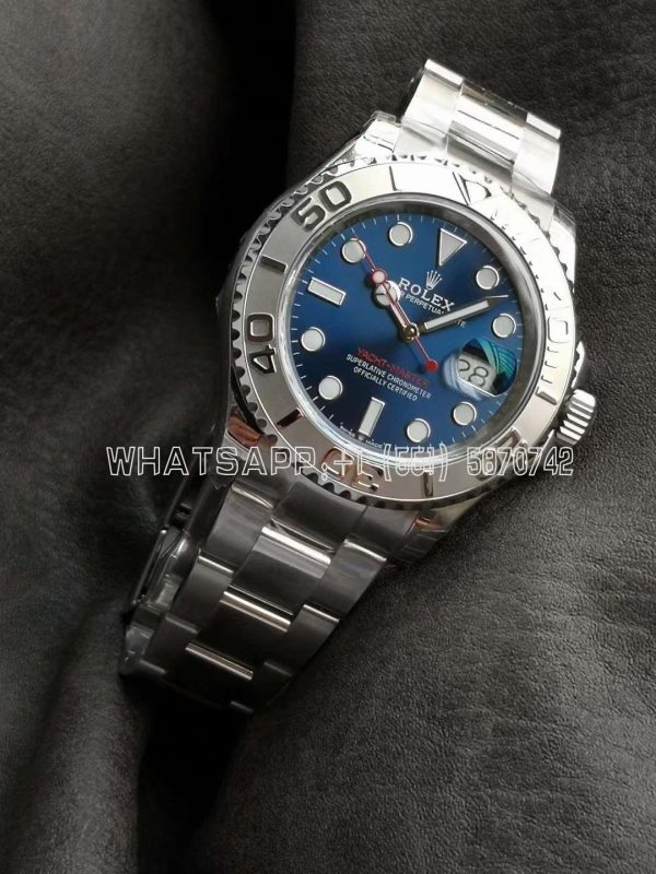 Rolex Yacht-Master 116622 904L Steel Blue Dial on SS Bracelet VR3235 VS Factory