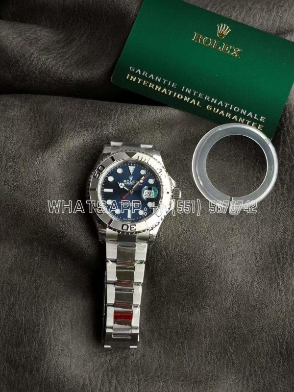 Rolex Yacht-Master 116622 904L Steel Blue Dial on SS Bracelet VR3235 VS Factory