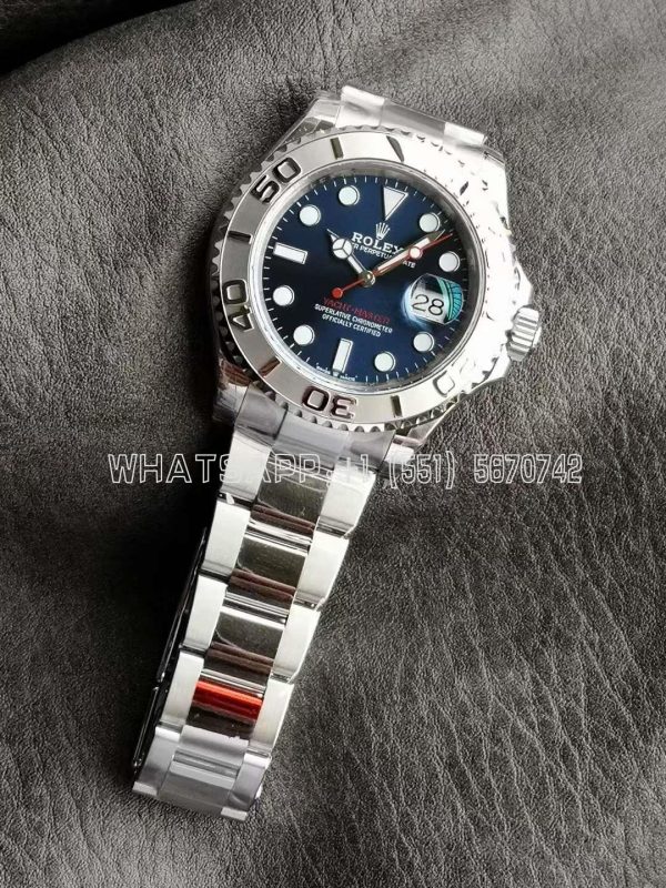 Rolex Yacht-Master 116622 904L Steel Blue Dial on SS Bracelet VR3235 VS Factory