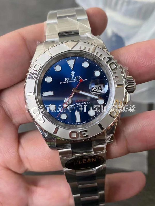 Rolex Yacht-Master 40 116622 SS 904L Blue Dial Swiss 3235 Clean Factory