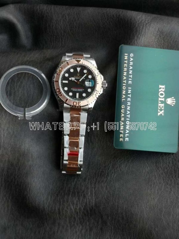 Rolex Yacht-Master 40 126621 Everose Rolesor Superlumed Black Dial VR3235 VS Factory