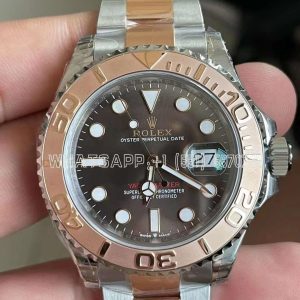 Rolex Yacht-Master 40 126621 Everose Rolesor Superlumed Brown Dial VR3235 VS Factory